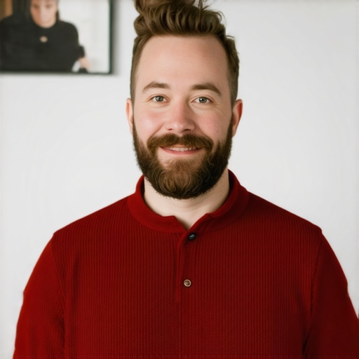 Business owner managing reviews and updating profile on Google My Business