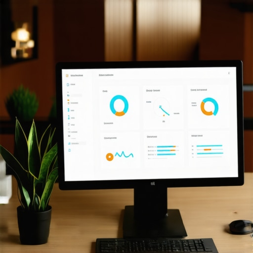 A workspace with multiple SEO dashboards and tools open on a computer screen, illustrating ongoing map pack management