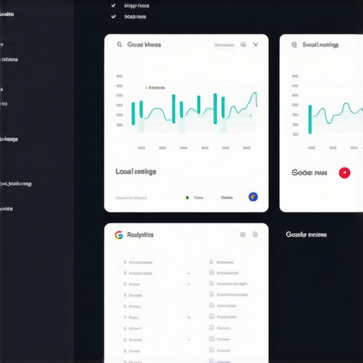 SEO Dashboard for Map Pack Maintenance Screenshot of SEO analytics tools monitoring Google Maps rankings and review metrics.