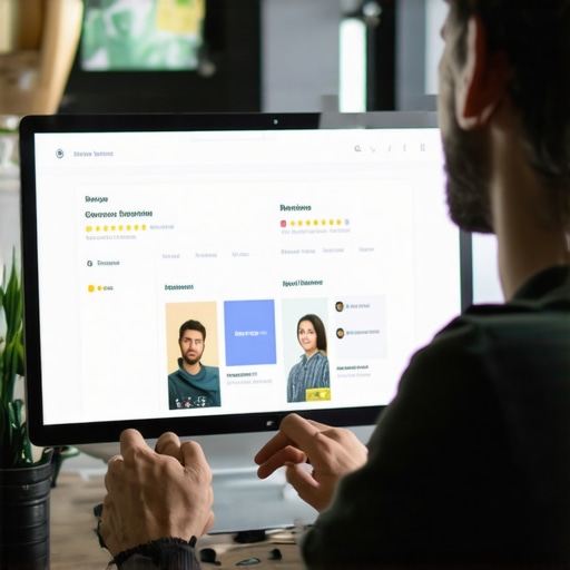 A business owner replying instantly to a customer's review online