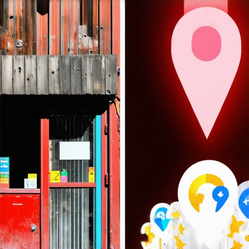 Active vs Stagnant Google Maps Profiles A visual comparison showing the difference between a neglected business profile and an optimized, high-ranking Google Maps listing.