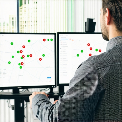 Analyzing Local Search Heatmaps Visualizing Google Maps visibility and ranking gaps using a grid tracking tool.