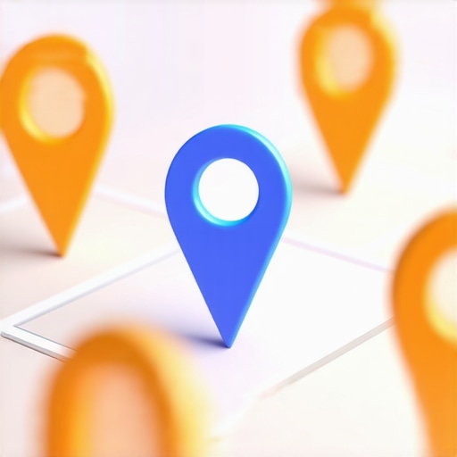 Authority Over Proximity in Local SEO Digital map showing a business ranking first due to high authority signals despite being further away.
