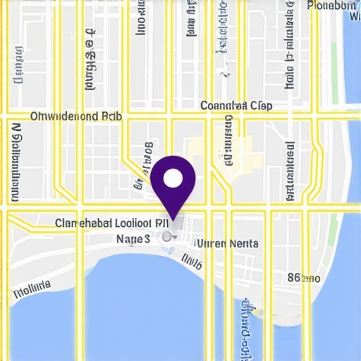 Expanding Local Influence on Google Maps Visual representation of a business expanding its map pack reach