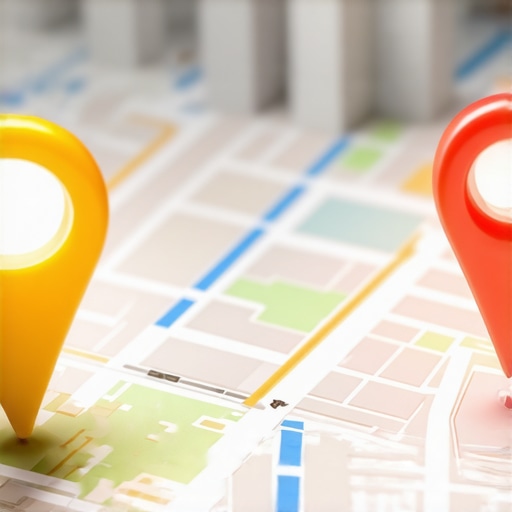 How Local Authority Overcomes Proximity Conceptual map showing local SEO authority expanding a business's reach beyond its physical location.