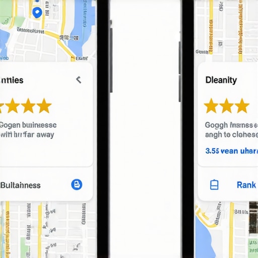 How Proximity Influences Google Maps Rankings Proximity vs high ratings comparison in Google 3-pack results