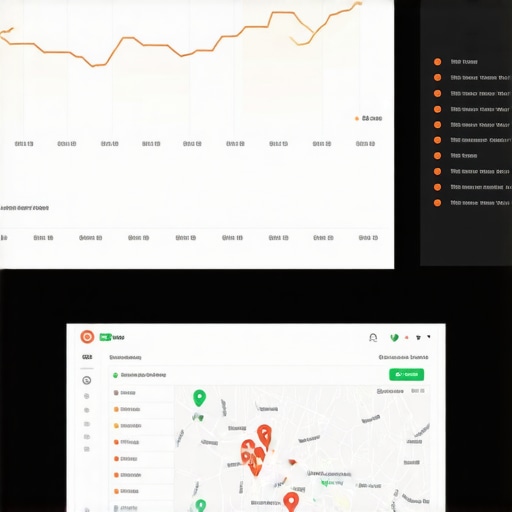 Local Review Velocity and Map Rankings Dashboard Graph showing how review frequency impacts Google Maps 3-pack visibility