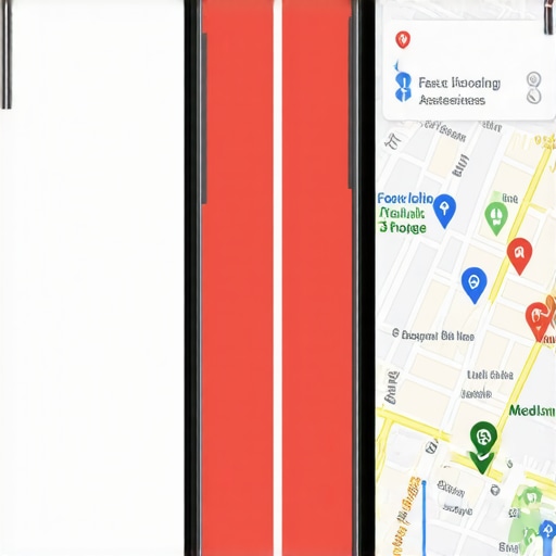 Mobile site speed comparison for local SEO A graphic showing how fast mobile loading times help a business appear in the Google Maps 3-pack.