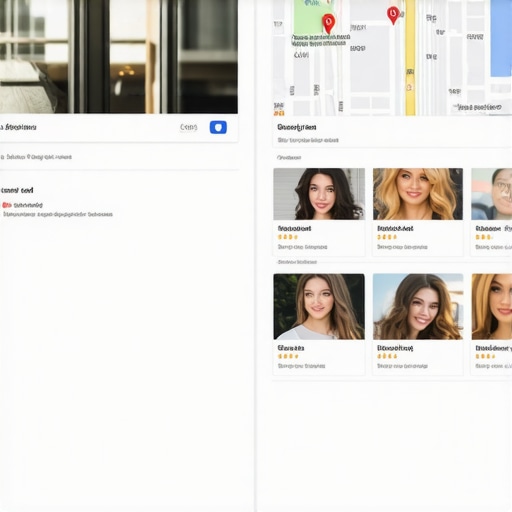 Optimized Business Profile vs. Neglected Profile Visual Visual comparison of an optimized vs. unoptimized local business profile in Google Maps search results.