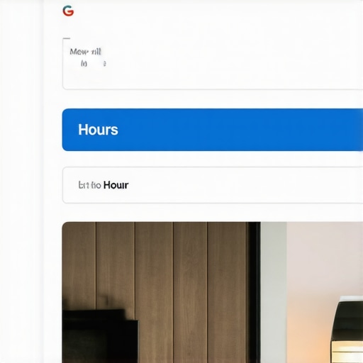 Optimizing Google Business Hours Dashboard A screenshot showing how to edit business hours and special hours in a Google Business Profile for better map ranking.