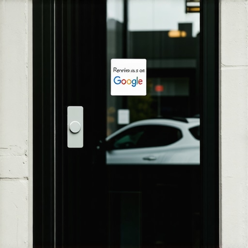 A local business storefront showing physical trust signals for map pack rankings