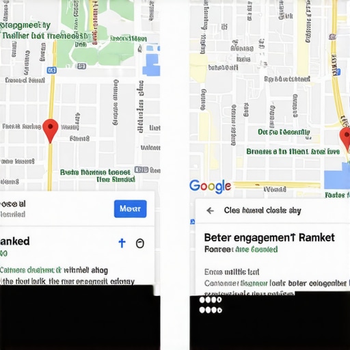 Comparison of Google Maps proximity vs. ranking authority